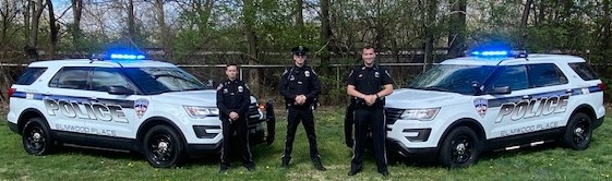 Elmwood Place police vehicles